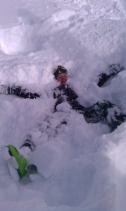 A little fun during Avalanche Training....